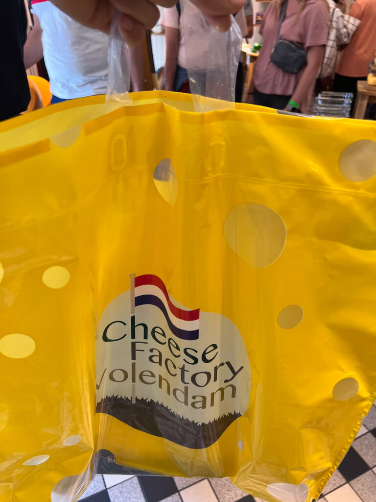 My cheese in a bag!