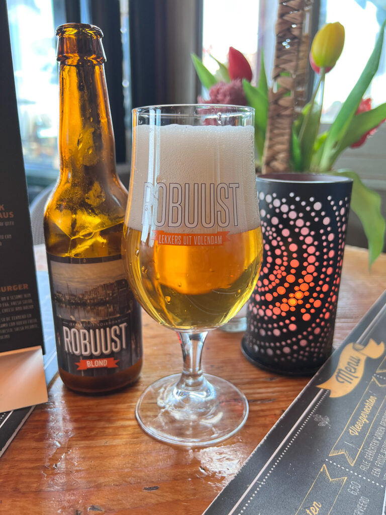 Local beer in Volendam
